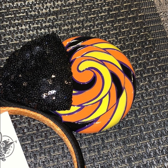 Minnie Mouse Ear Headband with Sequined Bow Candy. LAST ONE - Picture 5 of 8